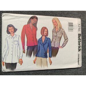 Butterick 3256 Misses' Shirt Sewing Pattern Sizes 8-10-12 Fast & Easy Uncut